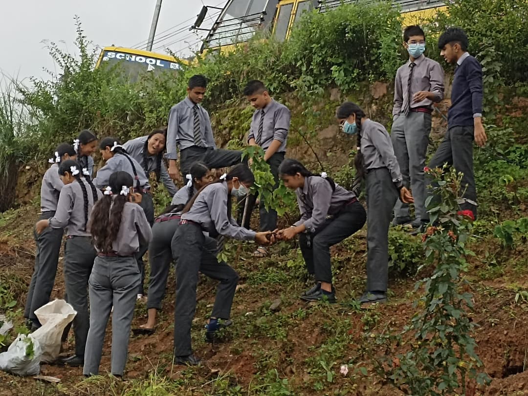 Campus life at New Horizon