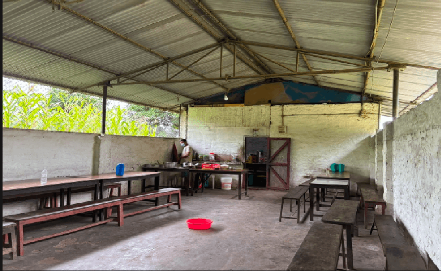 The school canteen