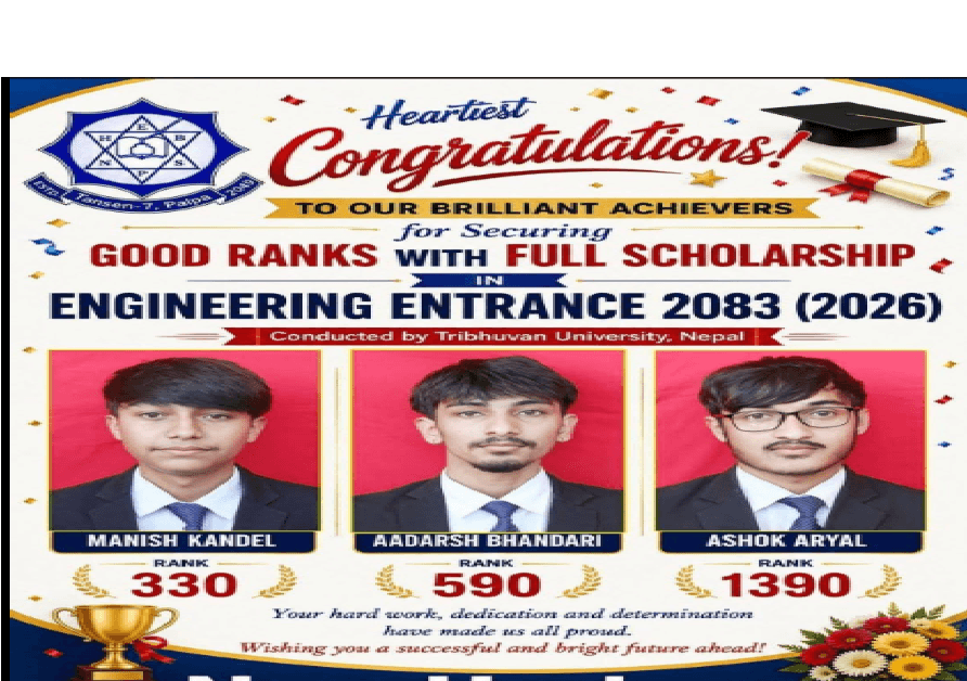 Felicitating Our Toppers