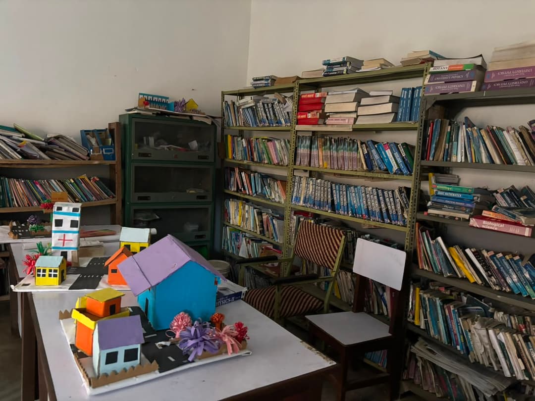 The school library